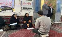 میز خدمت و ارتباطات مردمی مدیریت شبکه بهداشت و درمان نقده در مسجد بلال حبشی