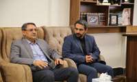 دیدار سرپرست شبکه بهداشت و درمان نقده با رئیس دادگستری شهرستان