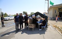 برپایی چادر خدمات بهداشتی در مراسم شیرخوارگان حسینی