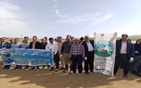 پاکسازی محیط زیست،سد و تالاب حسنلو به مناسبت هفته سلامت