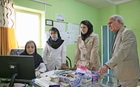 حضور مدیر شبکه بهداشت و درمان در مرکز خدمات جامع سلامت روستایی محمدیار