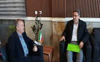  دیدار سرپرست شبکه بهداشت و درمان با مقام عالی شهرستان