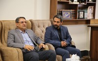 دیدار سرپرست شبکه بهداشت و درمان نقده با رئیس دادگستری شهرستان