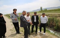 بازدید مشترک از مزارع کشاورزی